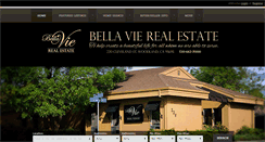 Desktop Screenshot of bellavierealestate.com